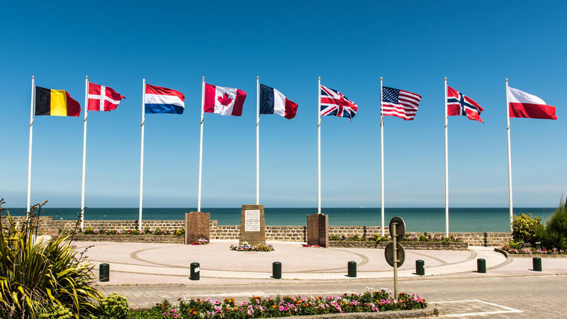Normandy Flags