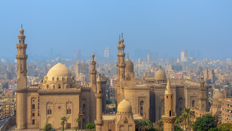 Aerial view of Cairo