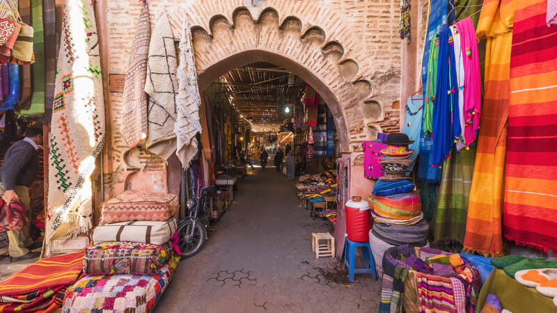 Marrakech Morocco Medina