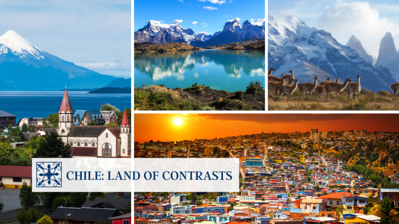 Chile Land Of Contrasts Banner