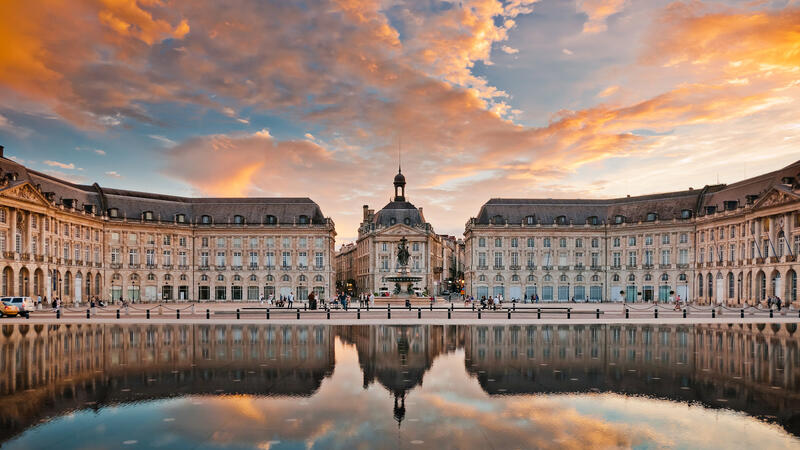 Palace de la Bourse, Bordeaux, France