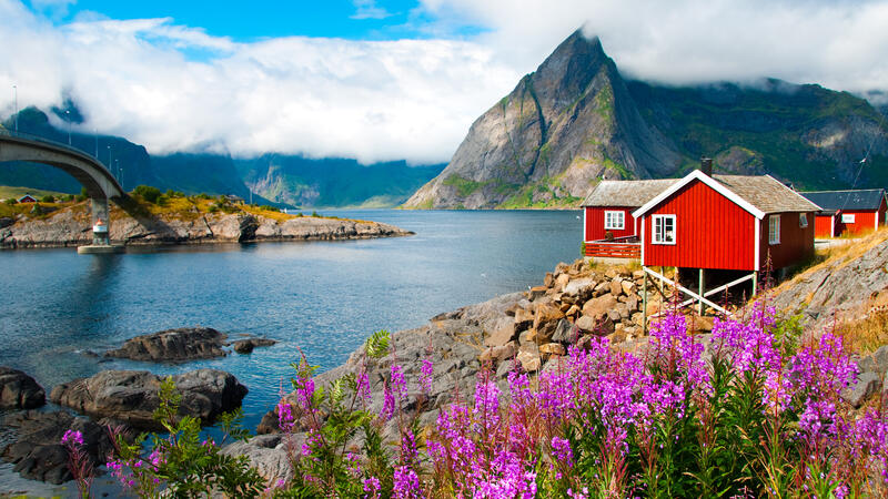 Lofoten islands Norway