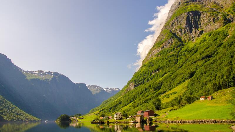 Nærøyfjord in Norway