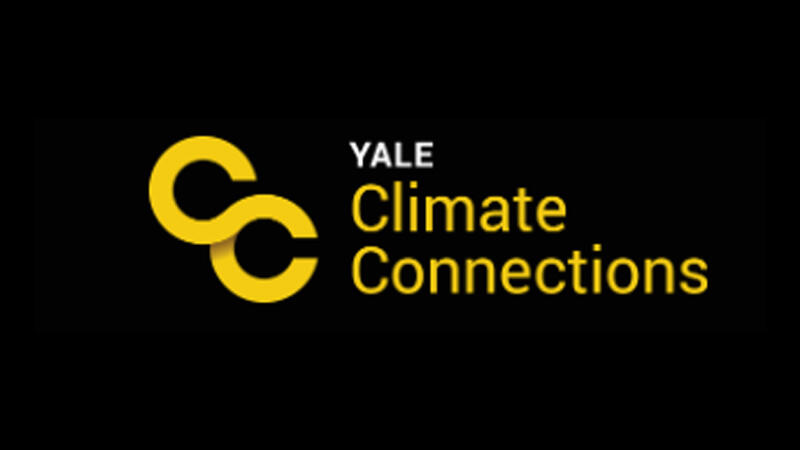 Text says, Yale Climate Connections