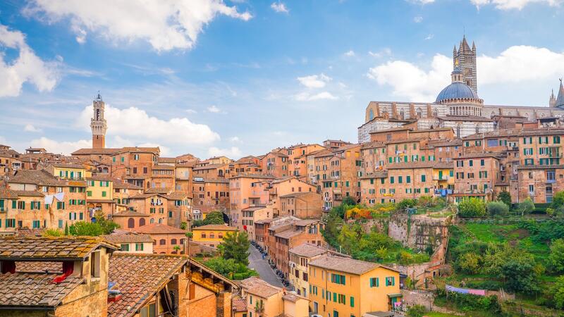 Aerial Siena