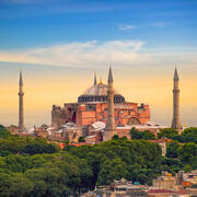The Hagia Sophia (Ayasofya) in Istanbul Turkey 